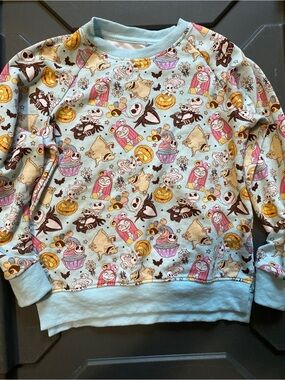 5/6 bamboo French terry crewneck EUC